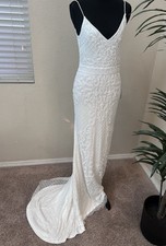 Lulus Beaded Sequin Sheath