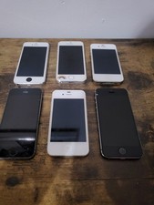 Apple Iphone 4 4s 5 5s  Smart Phone Untested  X6 Spares Or Repairs Bundle 47
