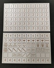 Battlegroup tokens  PLASTIC