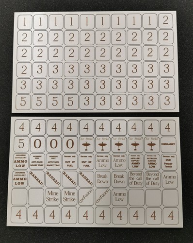 Battlegroup tokens plastic - battlegroup,