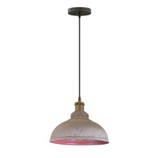 LEDSone Retro Industrial Style Metal Lampshade E27 Ceiling Hanging Pendant Light
