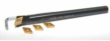 Glanze 10 MM DCMT Lathe Boring Bar Set with 4 Inserts 790510