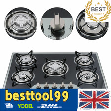 5 Burner Gas Stove Cast Iron