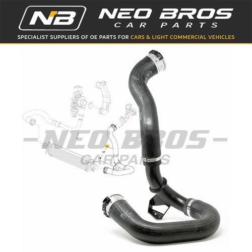 Left intercooler outlet - intercooler,