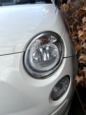 2012 FIAT 500 TWINAIR PLUS 0.9 FRONT PASSENGER N/S HEADLIGHT LEFT SIDE45550711SX