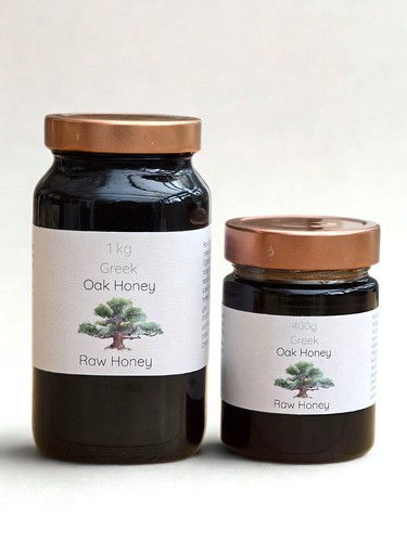 Raw honey greek oak - -,