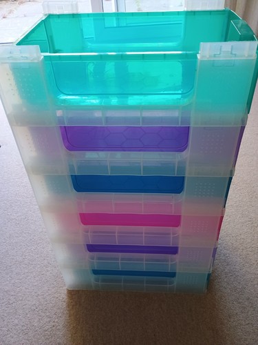 Plastic drawer storage - storage, unit