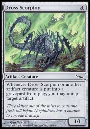 Dross scorpion mirrodin - dross,