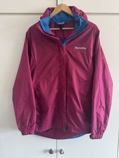 Womens Stormlite Raincoat Jacket Pink Hooded Outdoor Ladies UK 14 