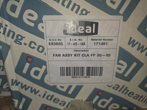 Ideal classic boiler fan - ideal,