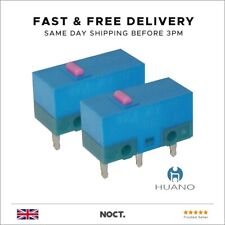 2x Huano Blue Shell Pink Dot