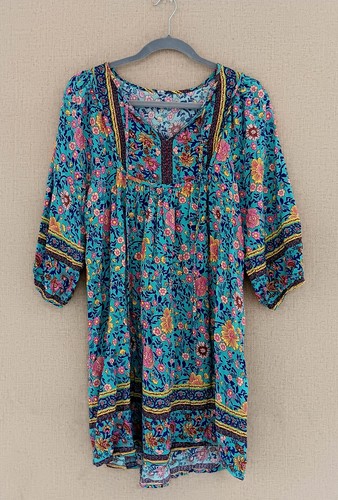 Bohemian gypsy dress size - bohemian,