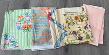 1980s Fabric Remnants - Jane Churchill, Warner, Zandra Rhodes, Quadrille, O&L