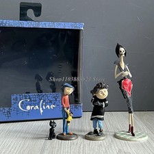 NECA Coraline Figure Set 3PCS Joint Movable Doll Movie Toys Gift