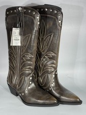 Zara Studded Cowboy Boots