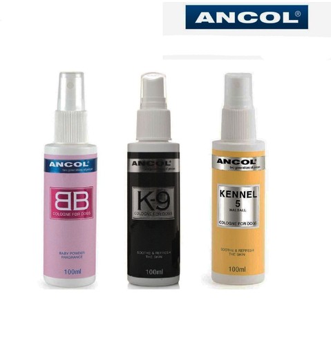 Ancol dog cologne - dog, powder