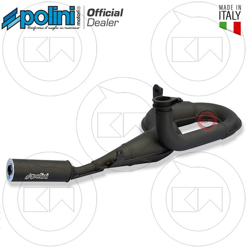 Exhaust system aluminum polini - aluminum,
