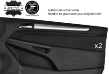BLACK STITCH 2X DOOR CARD TRIM