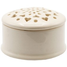 Royal Creamware Trinket Box