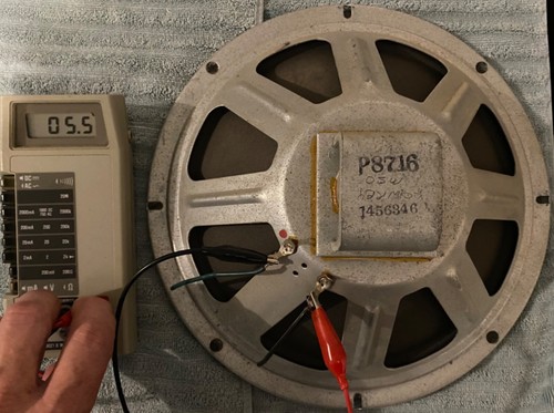 1963 lowrey p8716 speaker - p8716, 12"