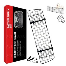 For VW TIGUAN TOURAN Dog Guard Adjustable Safety Pet Headrest Car Barrier