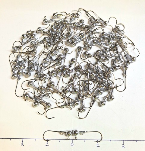 100 16oz round head jig - head,