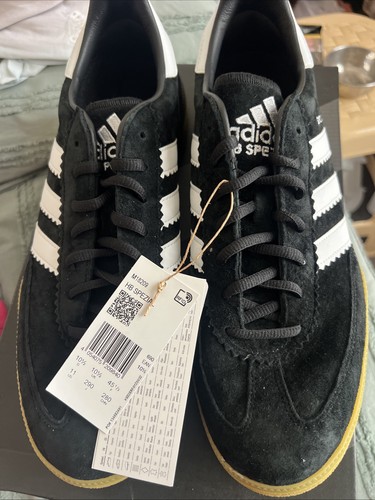 Adidas spezial black - black, suede