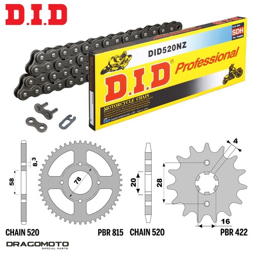 Suzuki 185 1974 1979 chain - suzuki, 1974-1979