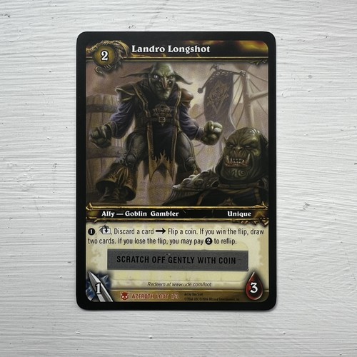 Wow tcg landro longshot loot - wow,