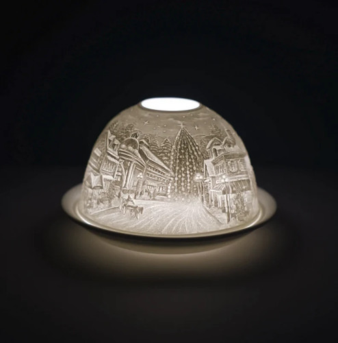 Cello porcelain tealight dome - cello,