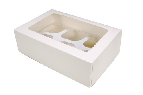 Cupcake gift box white fairy - gift,