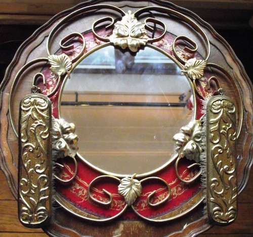 Hanging hall mirror and - hall,