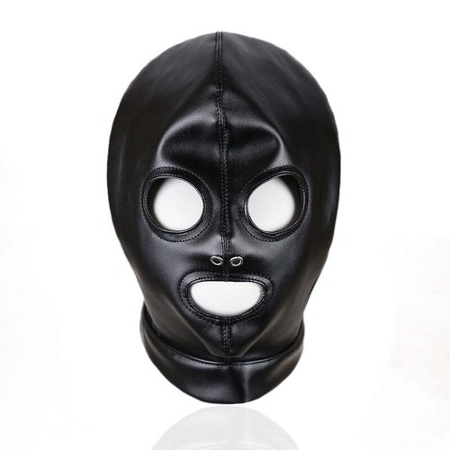 Shiny breathable gimp mask - shiny,