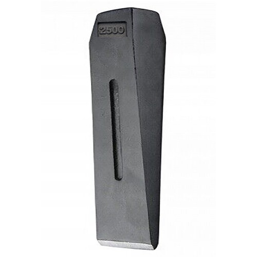 Log splitting wedge chisel - splitting,
