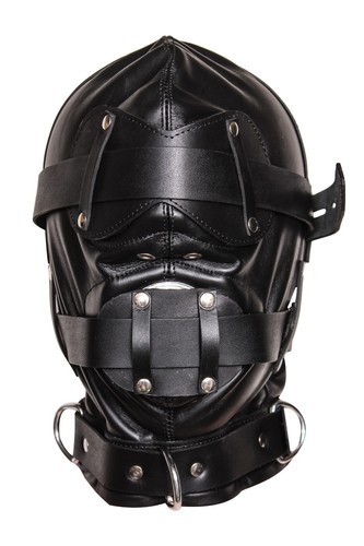 Bondage fetish hood real - bondage,