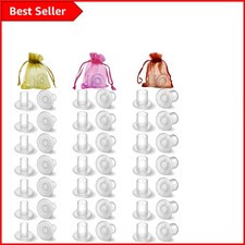 21 Pairs of Clear Heel