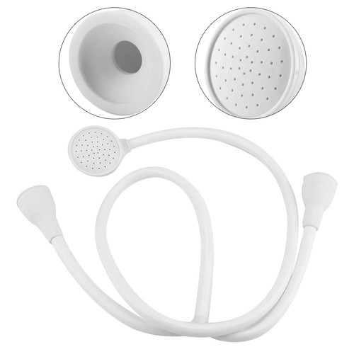 Double tap bath shower head - double,
