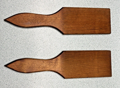 Pair vintage wooden - pair,