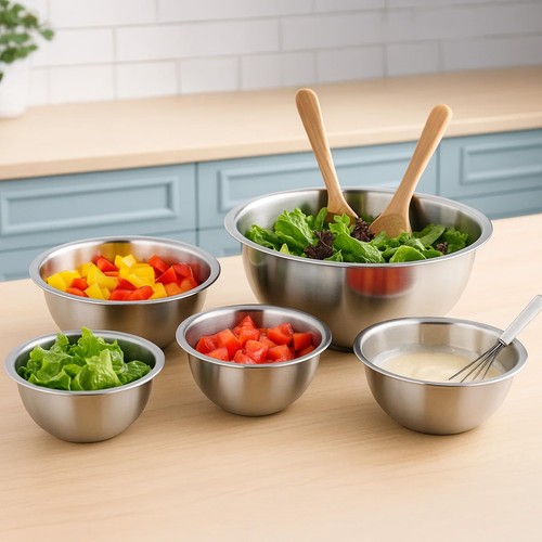 Stainless steel mixing bowls - stainless,