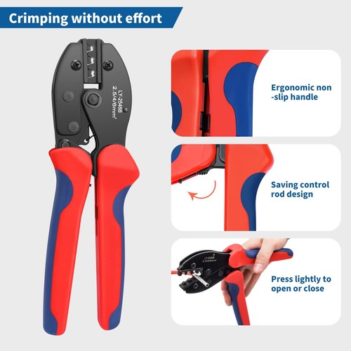 Solar crimp tool connector - crimp,