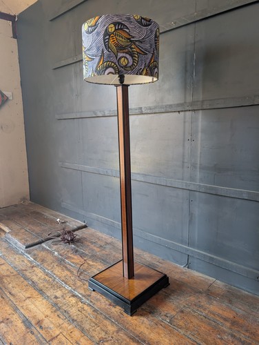 Antique art deco standard lamp - deco,