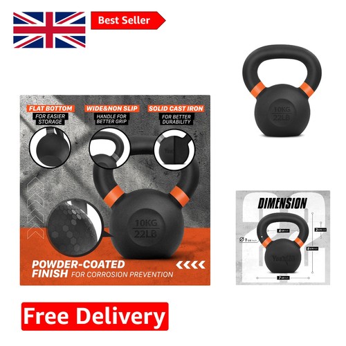 Durable 10kg powder coated - 10kg, powder-coated