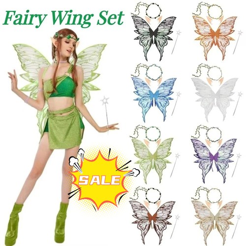 4pcs set fairy butterfly wings - fairy,