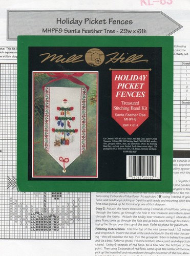 Mill hill bead holiday - bead, picket