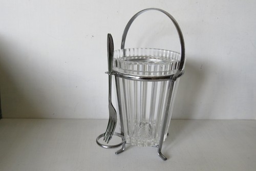 Vintage cut glass - cut, pickle