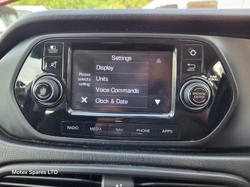 Fiat tipo display - screen, head