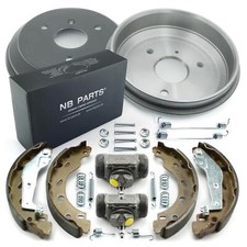 Brake Drums Wheel Cylinder Shoes Accessories Rear for Smart City 450 452