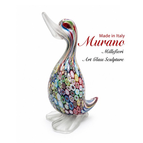Vtg murano millefiori glass - murano,
