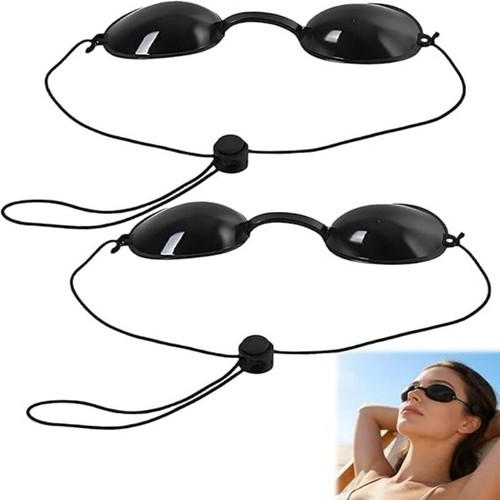 Sunbed goggles 2pcs red light - 2pcs,