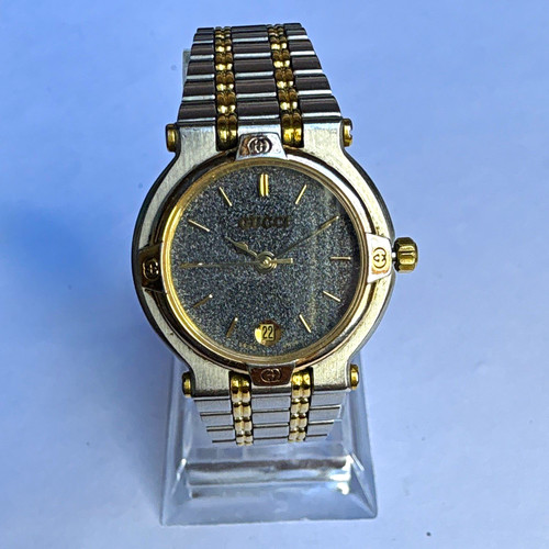 Gucci 9000 two tone stainless - 9000,